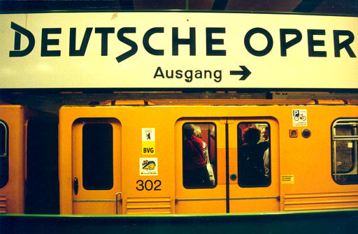 U-Bahn is a paradise for typographers
